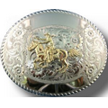 Silver Custom Trophy Buckle